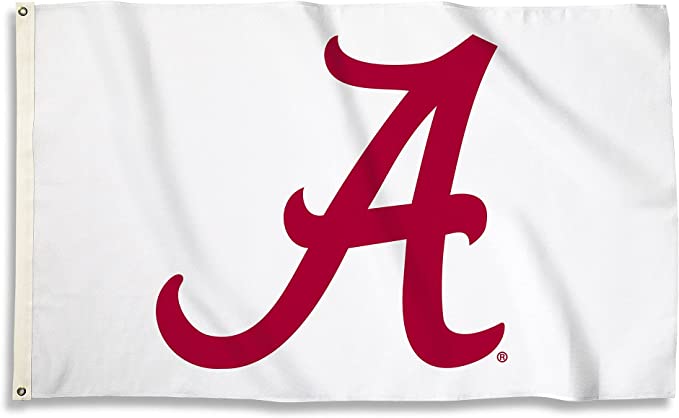Alabama Crimson Tide State of Alabama Roll Tide Large Outdoor Banner Flag