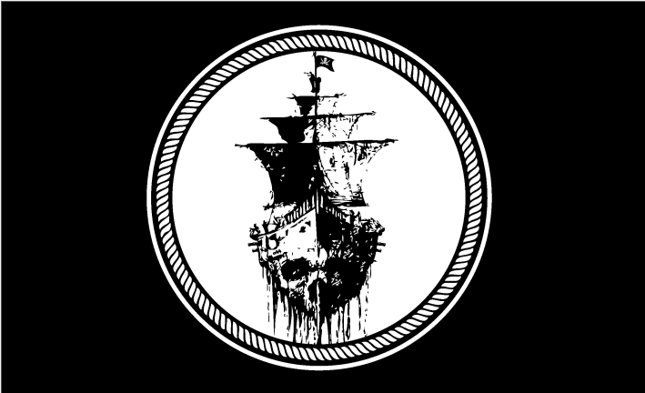 Pirate Ghost Ship 3'x5' Flag ROUGH TEX® 68D