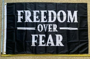 Freedom Over Fear 3'X5' Flag ROUGH TEX® 68D