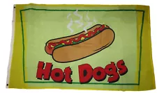 Hot Dogs 3'X5' Flag ROUGH TEX® 68D