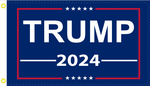 Trump 2024 3'x5' Flag ROUGH TEX® 68D