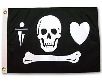 Stead Bonnet Pirate 3'x5' Flag ROUGH TEX® 68D