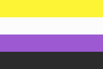 Nonbinary Pride 3'x5' Flag ROUGH TEX® 68D