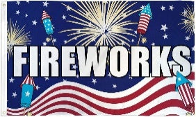 Fireworks USA 3'X5' Flag ROUGH TEX® 68D