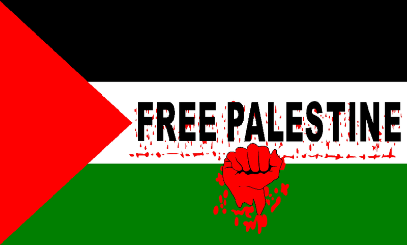 Free Palestine Fist 3'x5' Nylon Flag ROUGH TEX® 68D