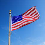 USA Made in America Nylon Embroidered Flags