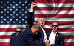 Trump Assassination Attempt Fight USA 3'x5' Flag ROUGH TEX® 100D