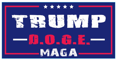 Trump DOGE MAGA 3'x5' Flag ROUGH TEX® 100D