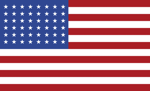 USA 48 Stars 3'x5' Flag ROUGH TEX® 68D Nylon