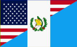 USA Guatemala Half 3'x5' Flag ROUGH TEX® 68D Nylon