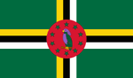 Dominica 3'X5' Flag ROUGH TEX® 68D