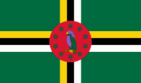 Dominica 3'X5' Flag ROUGH TEX® 68D