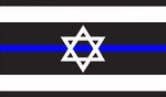 Israel Police 3'X5' Flag ROUGH TEX® 100D