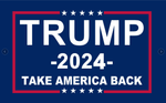 Trump 2024 Take America Back 3'x5' Flag ROUGH TEX® 68D