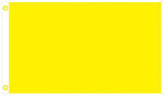 Yellow Solid 3'x5' Flag ROUGH TEX®  Polyester