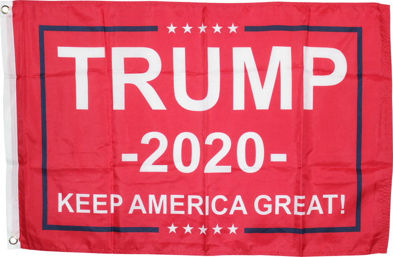 Trump 2020 KAG Keep America First Red Flag - 2'X3' Feet 100D ROUGH TEX ®