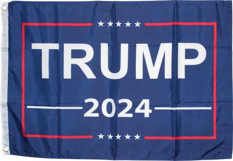 Trump 2024 Flag - 2'X3' Feet 100D ROUGH TEX ®