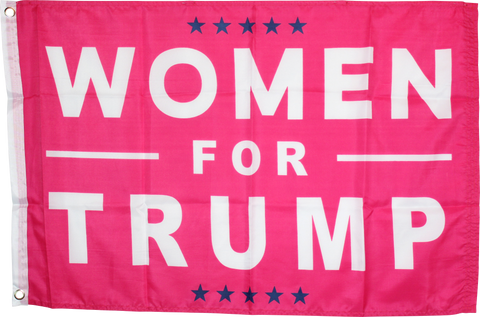 12 Women For Trump 12''X18'' Stick Flags - Rough Tex ®100D