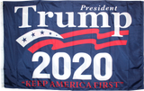 President Trump 2020 Keep America First KAF Double Sided 3'X5' Rough Tex® 100D