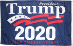 President Trump 2020 Keep America First KAF Double Sided 3'X5' Rough Tex® 100D