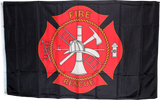 Fire Rescue Flag Rough Tex ® 3'x5 ' 100D Flags