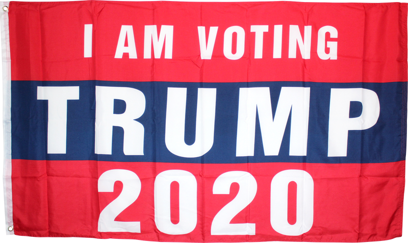 3'X5' I AM VOTING TRUMP 2020 FLAG 100D ROUGH TEX ®