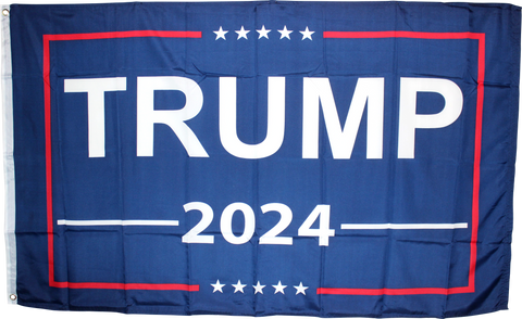 Trump 2024 3'X5' Flag- Rough Tex® 100D