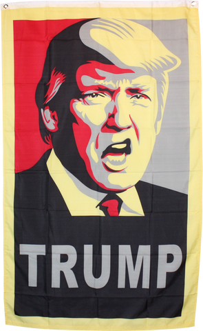 Trump Art Flag 3'X5' Rough Tex ® 100D