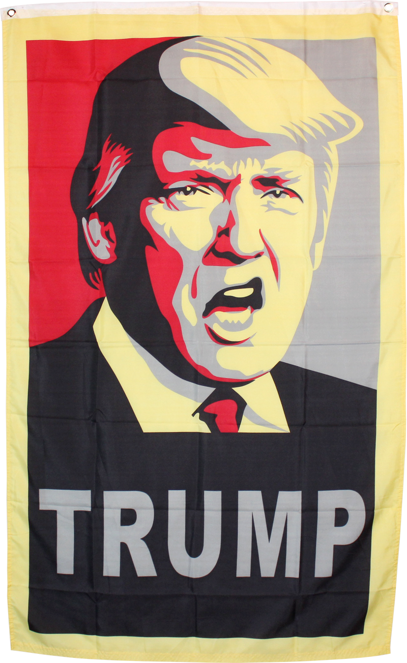 Trump Art Flag 3'X5' Rough Tex ® 100D