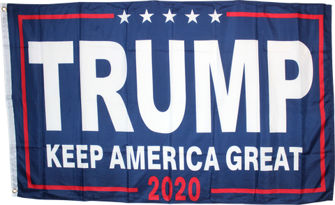 Trump Keep America Great KAG 2020 Blue 3'X5' Rough Tex® 100D