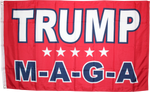 3'X5' TRUMP M-A-G-A FLAG  100D ROUGH TEX ®