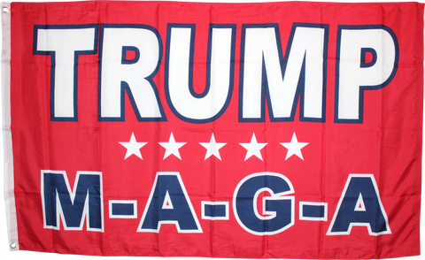 Trump M A G A Red Flag 3'X5' Rough Tex® 100D