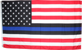 USA RWB With This Blue Line Memorial American Flag 3'x5' 100D ROUGH TEX ®