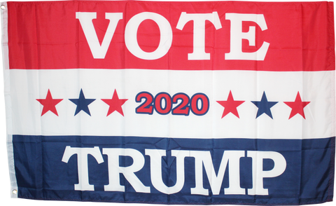 Vote 2020 Trump Red White And Blue Flag 3'X5' Rough Tex® 100D