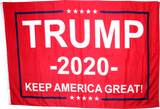 Trump 2020 Keep America Great KAG Red Double Sided 3'X5' Rough Tex® 100D