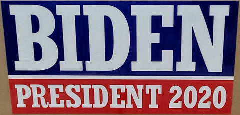 Biden President 2020  - Bumper Sticker