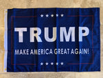 M A G A Trump IV Blue Double Sided 2'X3' Rough Tex® 100D