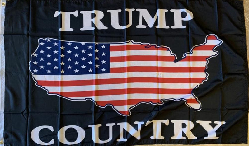 Trump Country 3'X5' Flag Rough Tex® 100D