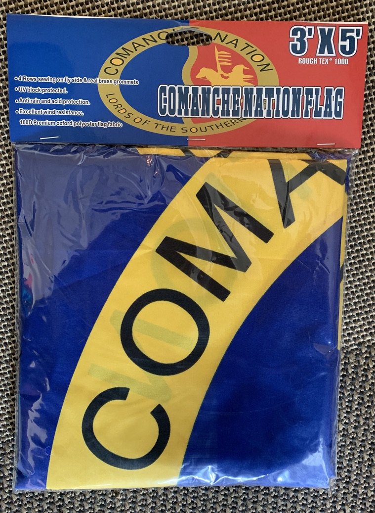 COMANCHE NATION 3'X5' Flag- Rough Tex ®100D