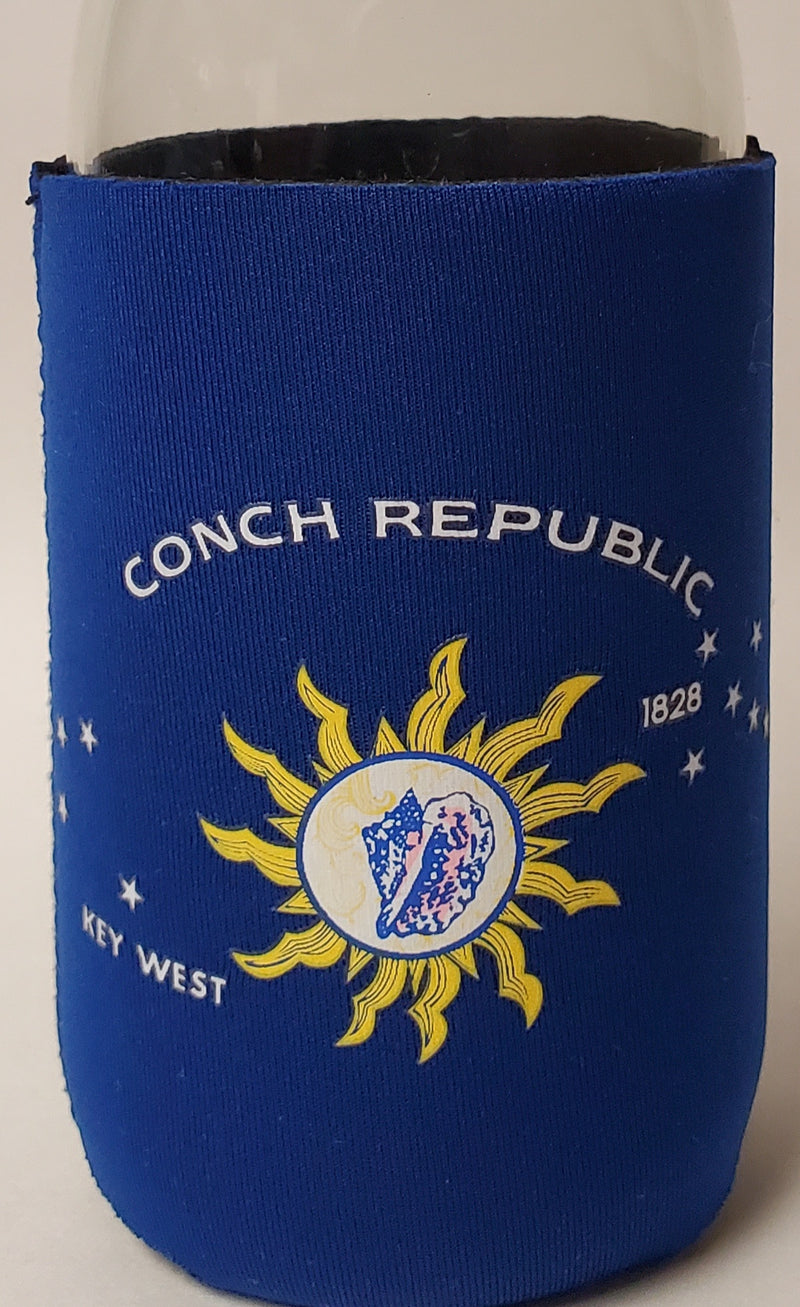 Conch Republic Royal Blue Neoprene Can Jacket Holder Drink Koozie Rough Tex®