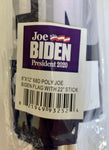 12 Joe Biden President 2020 Blue 8''X12'' Stick Flag With 22" Stick Rough Tex ®68D Polyester