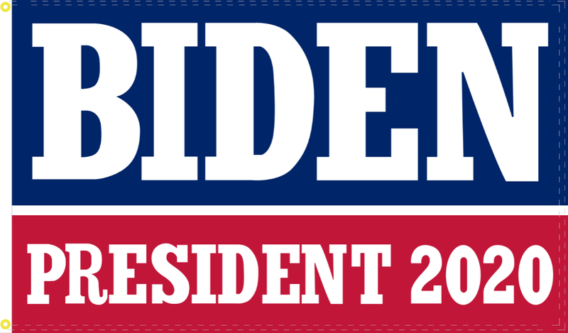 2'X3' 100D BIDEN PRESIDENT FLAG DBL SIDED