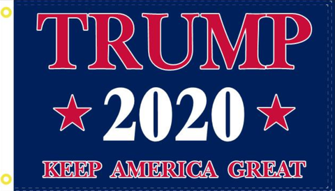 2'X3' 100D TRUMP 2020 KAG LIMITED FLAG DBL SIDED