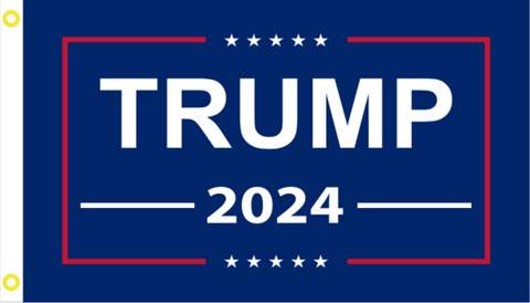 2'X3' 100D TRUMP 2024 FLAG