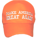 TRUMP M A G A Hat (Multiple Colors) KHAKI, ORANGE, NAVY BLUE, CAPS