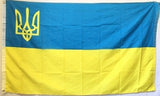 Ukraine Trident Crest 3'X5' Flag Rough Tex® 100D