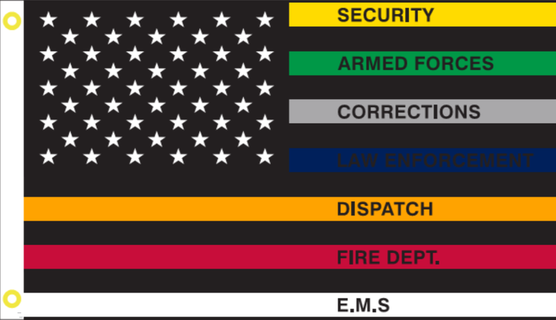 USA Service Memorial Flag 100D Rough Tex® (Multiple Sizes)
