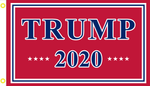 3'X5' 100D TRUMP 2020 RED FLAG
