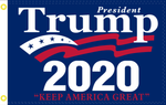 3'X5' 100D TRUMP 2020 (KEEP AMERICA GREAT) FLAG