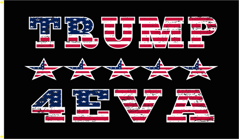 3'X5' 100D TRUMP 4EVA FLAG